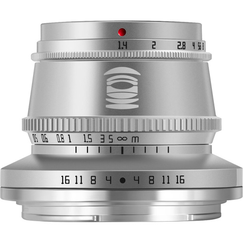 TTARTISAN 35 mm f/1,4 pro Nikon Z (APS-C) stříbrný
