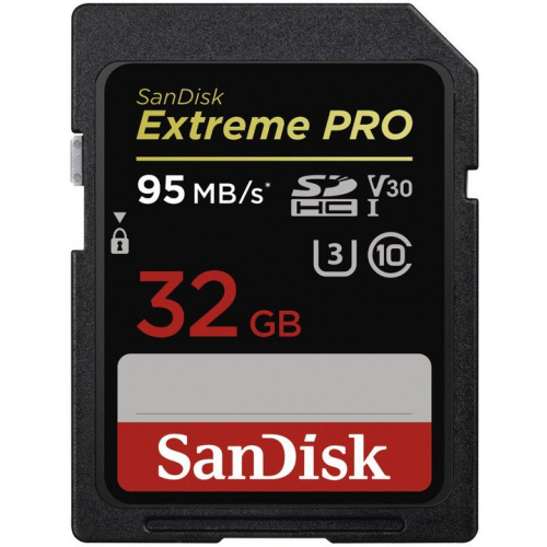 SANDISK SDHC 32GB EXTREME PRO 95MB/s